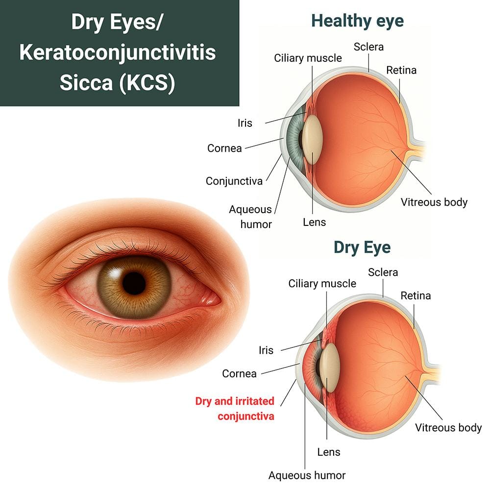Dry Eyes Keratoconjunctivitis Sicca (KCS) NYC